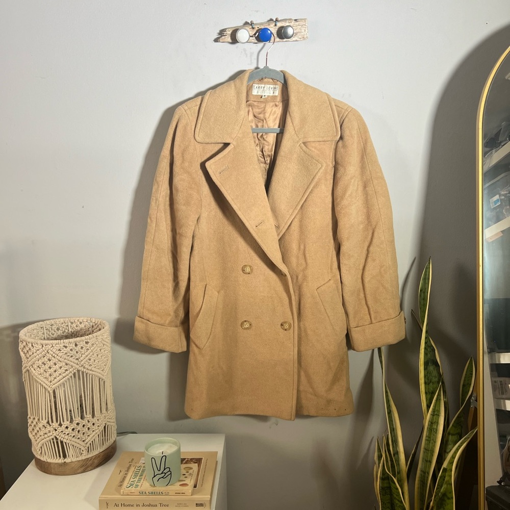 Vintage Women’s Larry Levine Real Camel Hair Coat